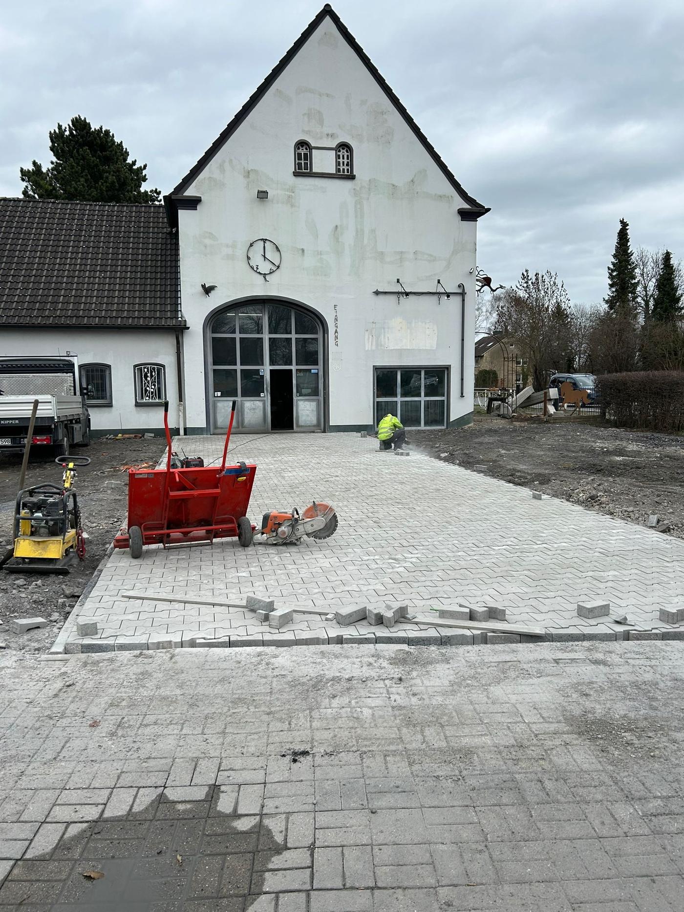 Pflasterarbeiten